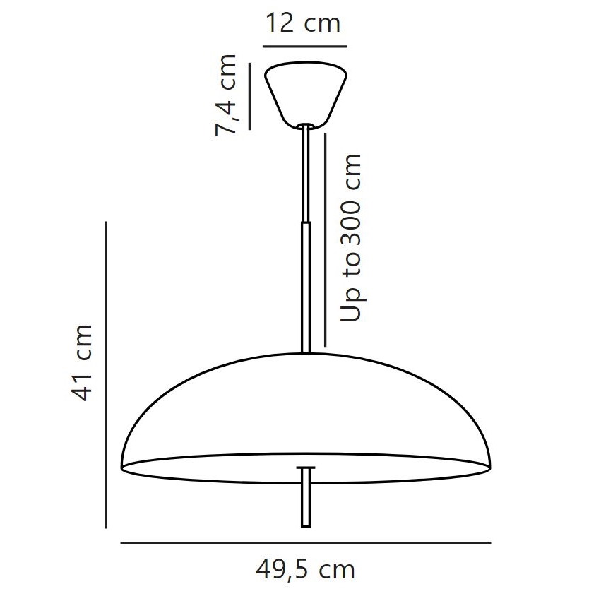 DFTP by Nordlux - Підвісна люстра VERSALE 2xE27/15W/230V чорний