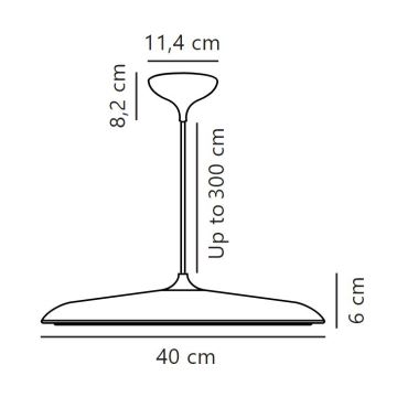 DFTP by Nordlux - Светодиодная подвесная люстра с регулированием яркости ARTIST LED/24W/230V диаметр 40 см медный