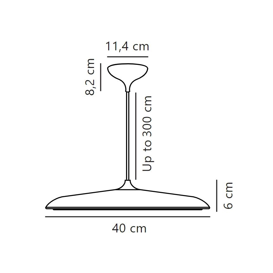 DFTP by Nordlux - Светодиодная подвесная люстра с регулированием яркости ARTIST LED/24W/230V диаметр 40 см медный