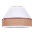 Duolla - Потолочный светильник AVIGNON 1xE27/15W/230V диаметр 50 см белый/коричневый