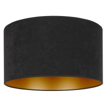 Duolla - Потолочный светильник ROLLER 1xE27/15W/230V диаметр 40 см черный/золотой