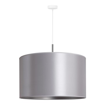 Duolla - Підвісна люстра CANNES 1xE27/15W/230V діаметр 50 см срібний