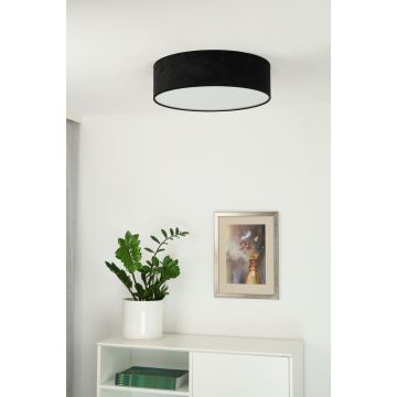 Duolla - Стельовий LED світильник CORTINA LED/26W/230V діаметр 30 см 4000K чорний