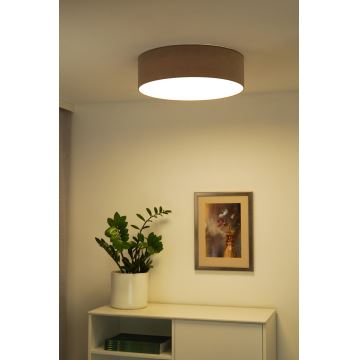 Duolla - Стельовий LED світильник CORTINA LED/26W/230V діаметр 30 см 4000K коричневий