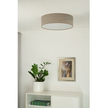 Duolla - Стельовий LED світильник CORTINA LED/26W/230V діаметр 30 см 4000K коричневий