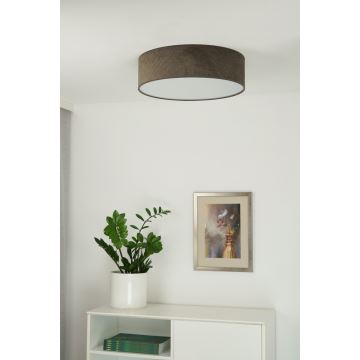 Duolla - Стельовий LED світильник CORTINA LED/26W/230V діаметр 30 см 4000K коричневий