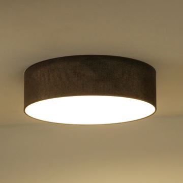 Duolla - Стельовий LED світильник CORTINA LED/26W/230V діаметр 45 см 4000K коричневий