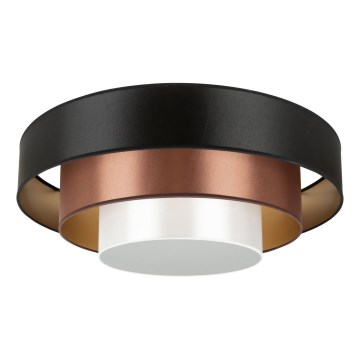 Duolla - Стельовий LED світильник LUNETA LED/26W/230V діаметр 60 см 4000K чорний/мідний/білий