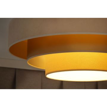 Duolla - Стельовий LED світильник LUNETA LED/26W/230V діаметр 60 см 4000K кремовий/золотий/бежевий