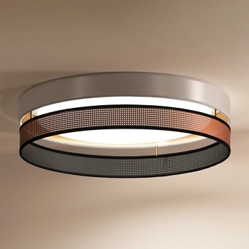 Duolla - Стельовий LED світильник ROLLER DUO SHINY LED/24W/230V білий/мідний