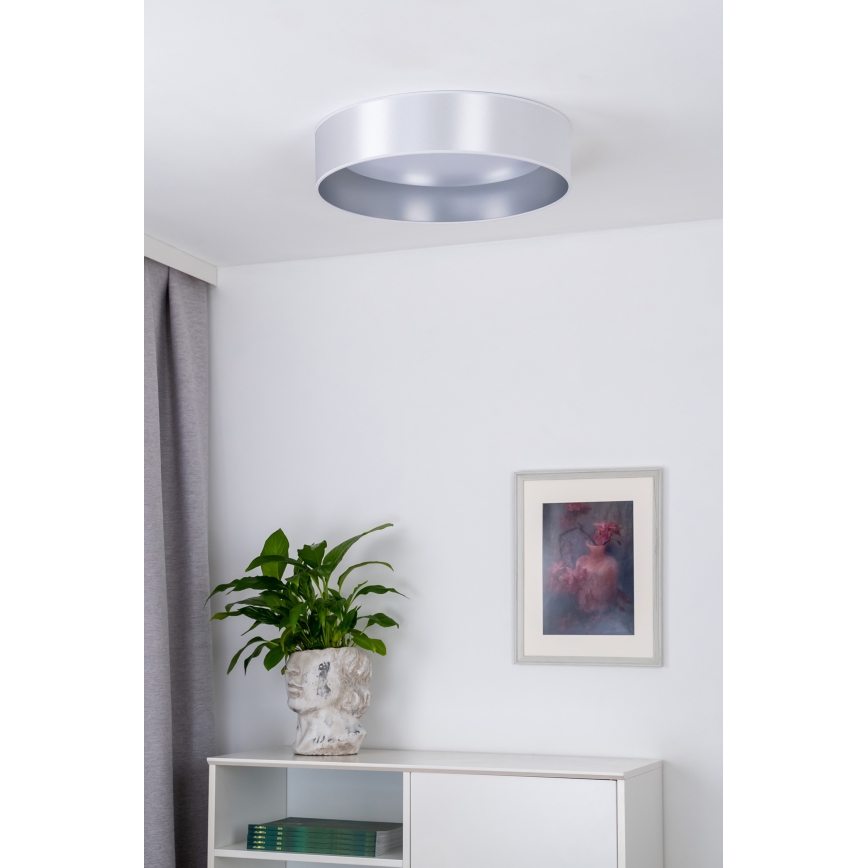 Duolla - Стельовий LED світильник ROLLER LED/24W/230V срібний