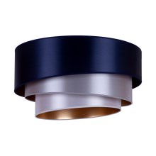 Duolla - Стельовий світильник TRIO 1xE27/15W/230V діаметр 45 см синій/срібний/мідний