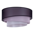 Duolla - Стельовий світильник TRIO 3xE27/15W/230V діаметр 60 см чорний/рожевий/срібний
