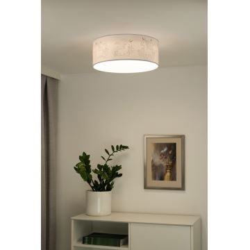 Duolla - Светодиодный детский потолочный светильник CORTINA LED/26W/230V диаметр 40 см 4000K 