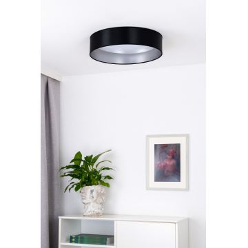 Duolla - Светодиодный потолочный светильник ROLLER LED/24W/230V черный/серебристый