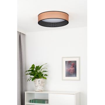 Duolla - Светодиодный потолочный светильник ROLLER LED/24W/230V медный/черный