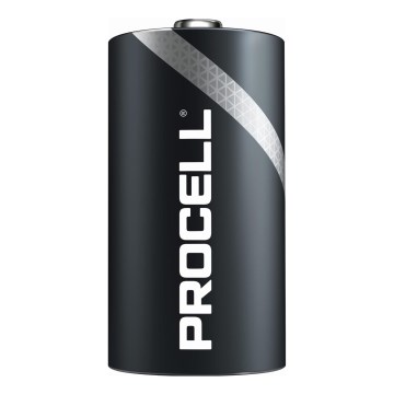 Duracell - 10 шт. Лужна батарейка Procell Industrial LR20/D 1,5V 15476 mAh