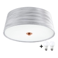 Eglo 32111- Стельовий LED світильник FONSEA 1 2xE27/9W/230V срібний/мідний