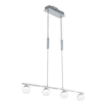 Eglo 32868 - Светодиодная подвесная люстра BORRIOL 4xLED/4,5W/230V