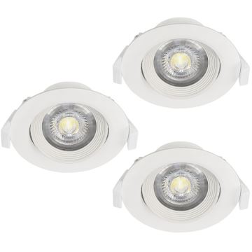 Eglo - НАБІР 3x Світлодіодний підвісний стельовий світильник SARTIANO 1xLED/5W/230V