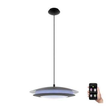 Eglo 33226 - Светодиодная подвесная RGBW-люстра с регулированием яркости MONEVA-C LED/27W/230V