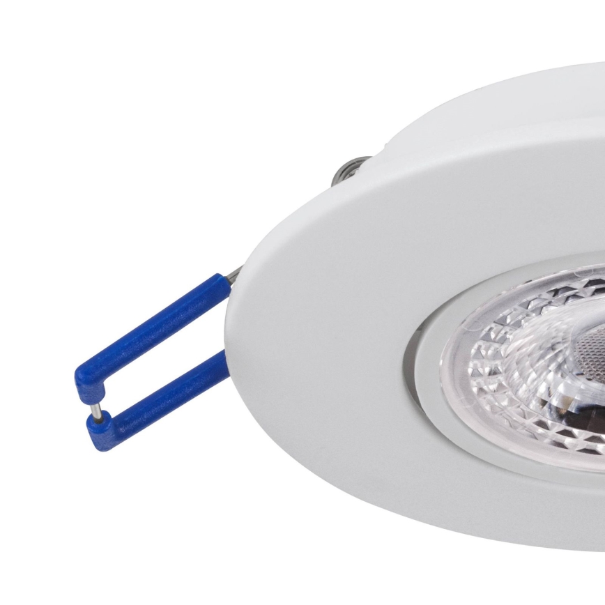 Eglo 75763 - НАБОР 3x Встроенный потолочный светодиодный светильник ZUJAR LED/3,4W/230V белый