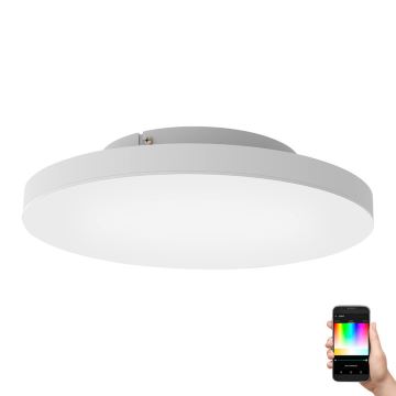 Eglo - Светодиодный диммируемый потолочный RGBW-светильник LED/22,4W/230V ZigBee