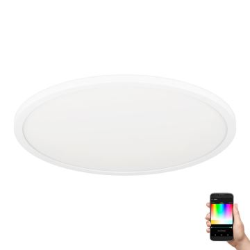 Eglo - Стельовий LED RGBW світильник з регулюванням яскравості LED/16,5W/230V білий ZigBee