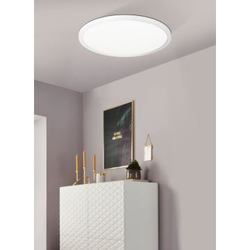 Eglo - Стельовий LED RGBW світильник з регулюванням яскравості LED/16,5W/230V білий ZigBee