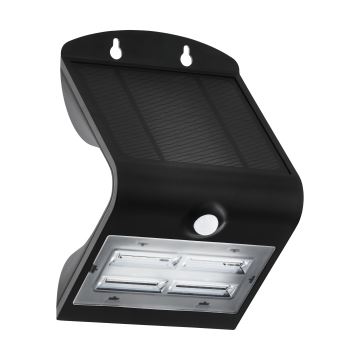 Eglo - Вуличний LED світильник з датчиком на сонячній батареї LED/3,2W/3,7V IP54