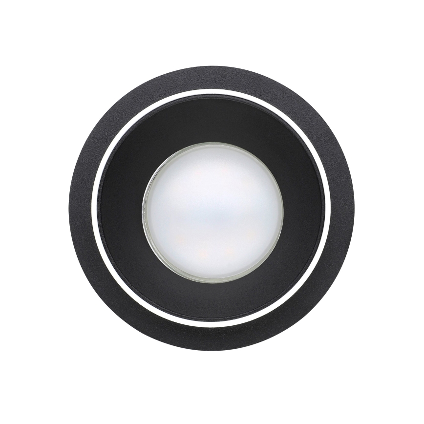 Eglo - Встроенный светильник 1xGU10/35W/230V черный