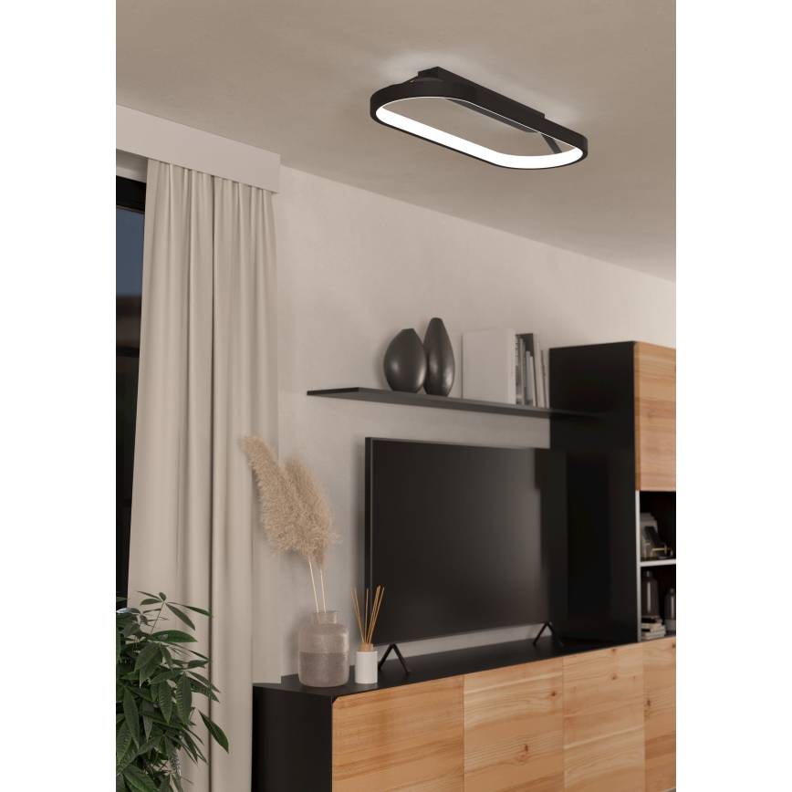 Eglo - Светодиодный потолочный светильник с регулированием яркости LED/27W/230V