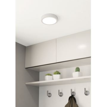 Eglo - Світлодіодний стельовий світильник для ванної кімнати LED/11W/230V IP44 білий