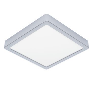 Eglo - Светодиодный потолочный светильник для ванной комнаты LED/17W/230V IP44 хром