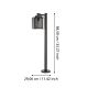 Eglo - Уличная лампа 1xE27/40W/230V IP65