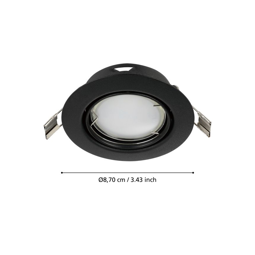 Eglo - Вбудований стельовий LED світильник 1xGU10/4,6W/230V