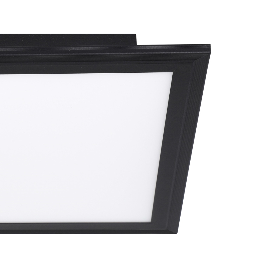 Eglo - Стельовий LED світильник LED/14W/230V 30x30 cm чорний