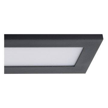 Eglo - Светодиодный потолочный светильник LED/38W/230V 120x10 см черный