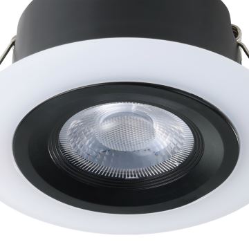 Eglo - Світлодіодний вбудований світильник LED/4,8W/230V чорний