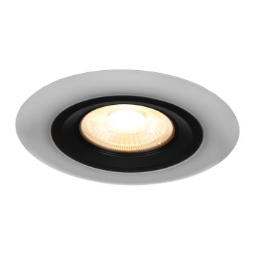 Eglo - Світлодіодний вбудований світильник LED/4,8W/230V чорний