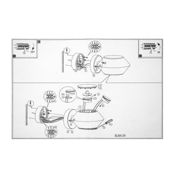 Eglo 94139 - Зовнішнє світлодіодне освітлення NOCELLA 2xLED/2,5W/230V IP44