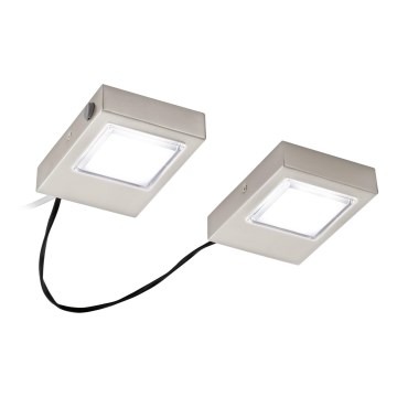 Eglo 94516 - НАБОР 2x светодиодных светильника для кухни под шкафчики LAVAIO 2xLED/3,7W/230V