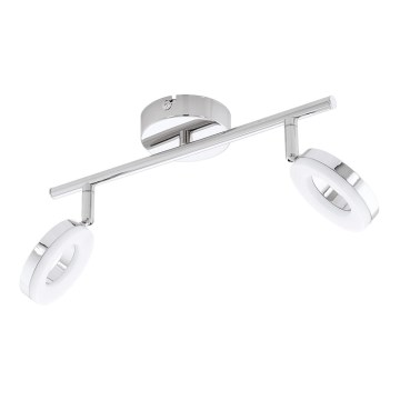 Eglo 94757 - Светодиодный светильник для ванной комнаты GONARO 2xLED/3,8W/230V IP44