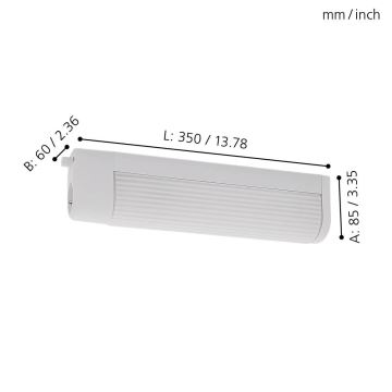 Eglo - Настенный светильник 2xE14/40W/230V