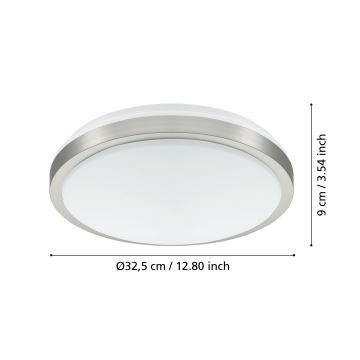 Eglo - Светодиодный потолочный светильник LED/22W/230V