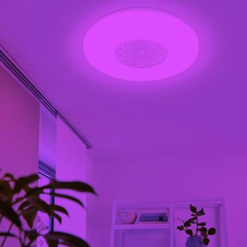 Eglo - LED з регульованою яскравістю Настінний / стельовий світильник CAPASSO-C LED/17W/230V