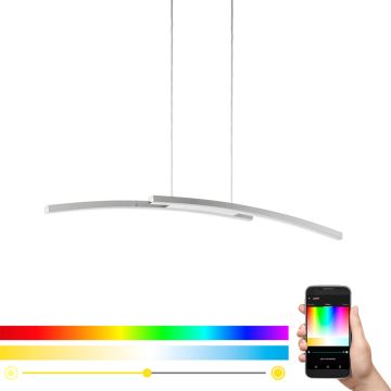 Eglo - Подвесная светодиодная RGB диммируемая люстра FRAIOLI-C 2xLED/17W/230V