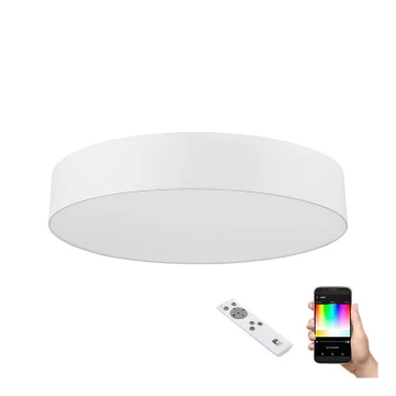 Eglo 98665 - Светодиодный диммируемый потолочный светильник RGB ROMAO-C LED/42W/230V + ДУ