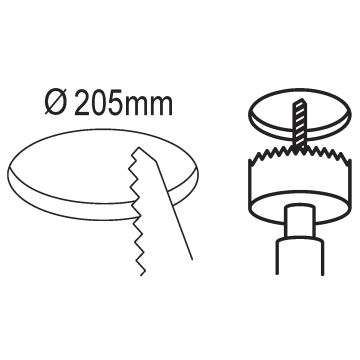 Eglo 99159 - Светодиодный встраиваемый светильник FUEVA 5 LED/16,5W/230V