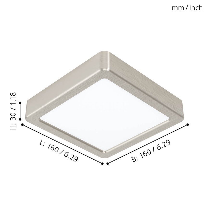 Eglo - Світлодіодний стельовий світильник LED/10,5W/230V